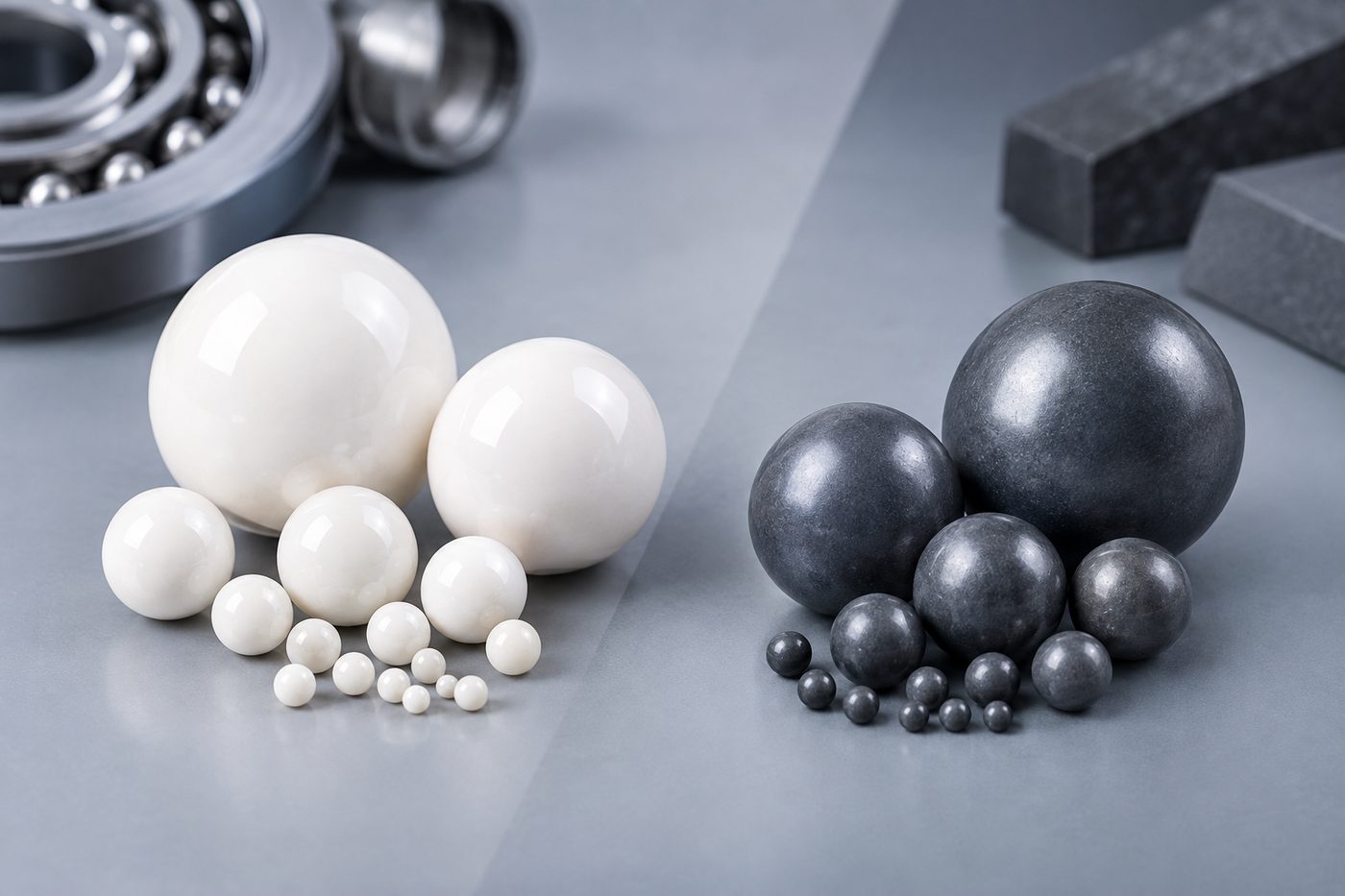 img of Zirconia Balls vs. Silicon Carbide Balls: A Comprehensive Performance Comparison