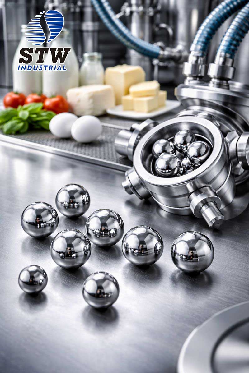 img of Safety Requirements for Steel Balls in Food Processing Equipment