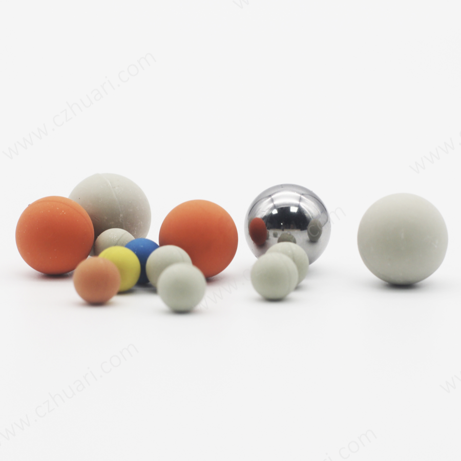Rubber Coated Balls